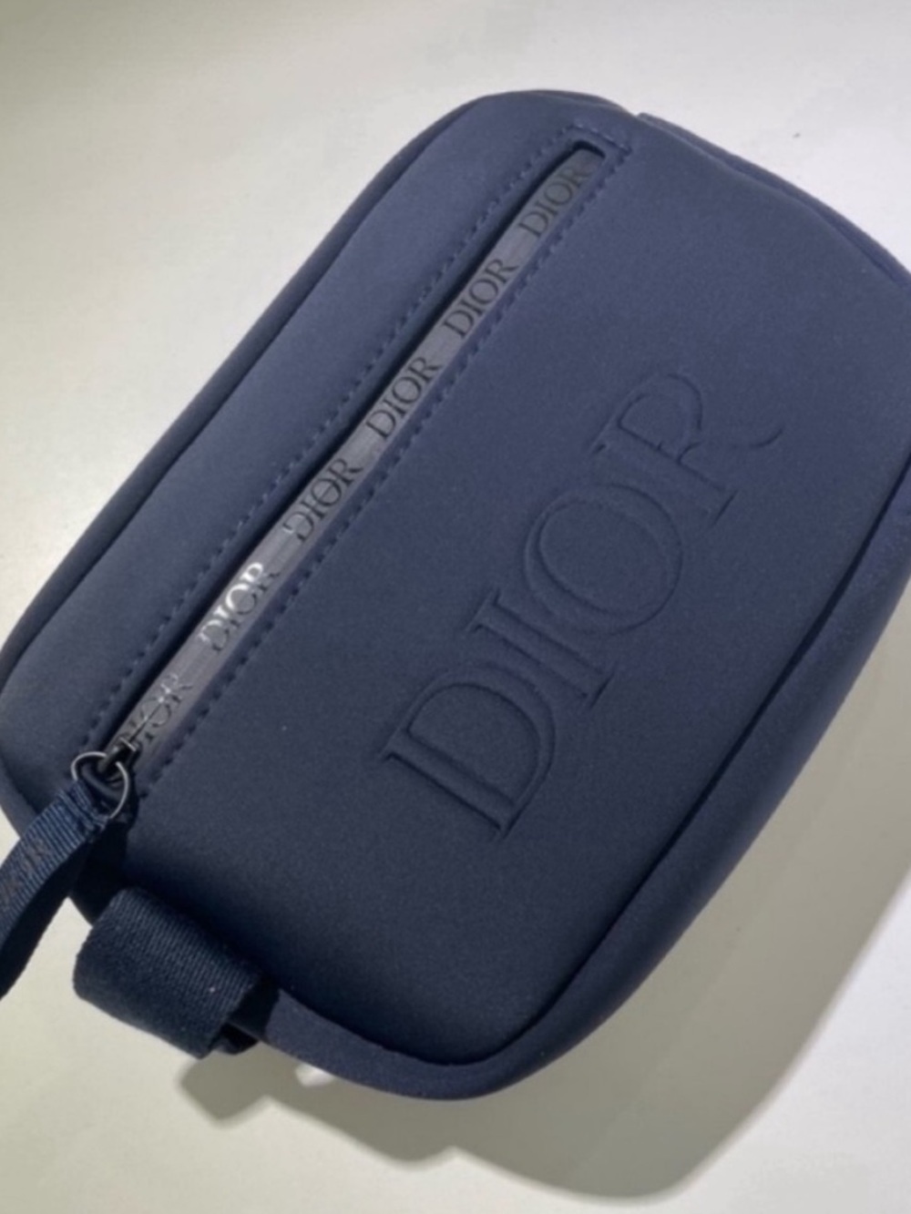 Dior beauty memo toiletry bag